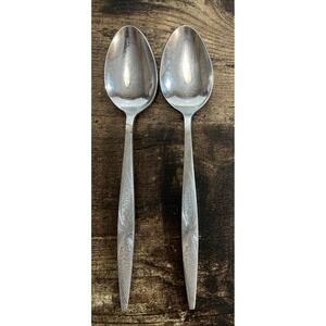 Stanley Roberts Sun Burst Stainless Steel Flatware Teaspoons Lot of 3 Japan